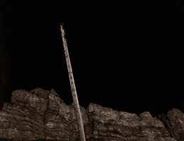 Poteau et montagne, Rhône-Alpes, 2003