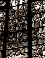 Vitrail, Basilique de Beaune, France, 2002
