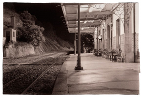 Estação do Tua de noite, 2008