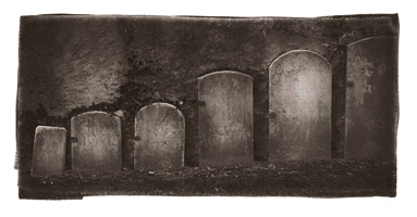 Six pierres, Cimetière des Rois, Genève, 2004