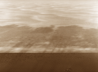 Ombres sur glace, Corse, France - 2003