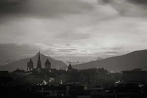 Geneva Winter Dawn (11AM), 2009